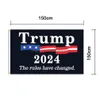 Banner Flags Trump Flag 2024 Election Banner Donald Keep America Great Again Ivanka Flags 150X90Cm 12 Styles Sea Home Garden Festive P Ote8X