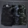 Parkas pour hommes Hiver hommes grande taille 6xl 7xl 8xl 9xl 10xl Parka gilet gilet à capuche camouflage sans manches vestes chaud Parka gilet hommes J231019