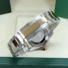 Il più nuovo orologio da uomo unisex con quadrante verde con data di lusso 36mm Hardlex Glass Orologio meccanico automatico con cinturino in argento inossidabile Orologio da polso in acciaio Stianless