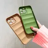 Fashion Brand Down Jacket Phone Case For iPhone 15 14 13 12 11 Pro Max Colorful Soft Silicone iphone case best gift for lady & kids