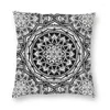 Housse de coussin Mandala à géométrie sacrée, taie d'oreiller géométrique, fleur de vie, pour salon, à la mode, décoration de maison