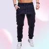 2021 Designer men Yoga Outfit pants casual loose quick dry long pant running gym pocket jogger sports sweatpants jogging trouser pockets bottom elastic g5OB#3580216