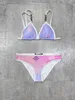 23SS kvinnors badkläder väska sexiga kvinnor bikini set sommar strandkläder baddräkt damer sport push up s-x l