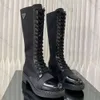 Botas femininas de alta qualidade, sapatos plataforma pretos sobre o joelho, sapato de couro, combate, cowboy branco, chelsea, bota ada feminina, kneevh