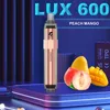 Puffbars одноразовые вейперы Vape 600 Puff Картридж 400 мАч Аккумулятор 2 мл Предварительно заполненные капсулы Stick Style Ecig Портативный испаритель заводская цена 3232