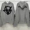 Sweatshirts herrtrålar Rhinestone Flash Drilling Vetements hoodie Sweatshirt Hot Diamond Fashion Designer 6C4S