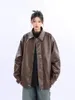 Women's Fur 2023 Autumn PU Leather Black Jacket Spring Vintage Brown Motorcycle Coat Female Korean Loose Street Outwear Y2k