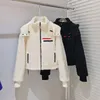 Kvinnors jackor vinter fleece jacka puffer sherpa faux shearling ytterkläder rockar kvinnliga mocka päls kappa män varm förtjockad lamm puff herpa hörande uede