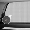 Sheer Curtains 4pcs/1set Japońskie okno okienne Okładki SUV Universal Boczne Słońce Słońce Słońce Odcienie okien dla małego rękawu Mosquito Mosquito Net 231018