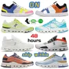 Högkvalitativa federerskor x på att köra Roger Clubhouse Cloudnova Z5 Mens Trainers Triple White Black Cobalt Pearl Neon White Arctic Alloy Wom