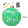 Christmas Decorations Large Light Up Pvc Inflatable Ball With Rechargeable Led Remote Control Outdoor Decorative Drop Delivery Home Dhpqa