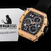 Luxury RichardMill Watch Swiss Automatic Mechanical Richar Miller Mens Watch Series Rm7201 Rose Gold Automatic Machinery 21 Year Policy