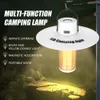 Outdoor Gadgets 2000 mAh Campinglantaarn met beugel 5 verlichtingsmodi LED Sfeerlicht Zaklampen Oplaadbare USB Waterdichte noodlamp 231018