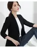 Ternos femininos 2023 outono primavera básico blazer mulher roupas botão moda sólida jaqueta fina feminina chegada casacos overwear