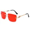 567 квадратные солнцезащитные очки на заказ, модные модные женские очки gafas de sol, женские солнцезащитные очки без оправы 2023