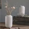 Vasos modernos flores frescas arranjo de flores secas acessórios de decoração para casa nórdico sala de estar mesa arte vaso estética