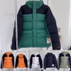 22fw Himalaya kapüşonlu baskı beyaz ördek kuzey yüzleri kış siyah parkas fermuar ekleme sıcak açık rüzgar geçirmez ceketler turuncu yeşil kadınlar greatcoats