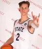 Great Osobor Utah State Aggies 2024 Maglia da basket 2 Garrison Phelps 3 Jaxon Smith 4 Ian Martinez 10 Darius Brown 11 Dallin Grant Utah State Maglie cucite su misura