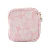 Sacs de rangement Porte-monnaie Fleur Texture Serviette Sac Grande capacité Voyage Essentiel pour serviettes Rouges à lèvres Tante Porte-serviettes