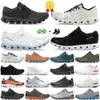High Quality cloudnova on cloud nova x Running shoes for mens womens 5 sneakers shoe Triple Black white men women trainers sneakers 2023 Workout h