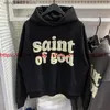 Hoodies للرجال ، مصمم Sweatshirts Mens Saint Michael Denim Tears Flower Printed Hoodie Sweatshirt Fashion Massion Saint Hoodie 2301