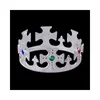 Party Hats Party Hats King Crown Halloween Ball Dress Up Plastic Scepter Partys Supplies Birthday Crownes Princess Crowns Home Garden Dhemc