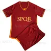 XXXL 4XL 23/24 Romas Dybala 4th Soccer Jerseys 2023 Final Maglia Lukaku Pellegrini Smalling Abraham Totti Football Shird Sanches Spinazzola Men Kids Kit Sock Set