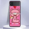 Mobiele Telefoon Gevallen Gloomy Bear Zflip4 Telefoon Case Voor Samsung Z Flip3 5G z flip 3 5G zFlip Cover Mobiele Telefoon Shell Caso Mobilephone Fundas L2301019