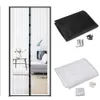 Cortinas transparentes Premium Tela Magnética Premium Verão Anti Mosquito Inseto Fly Bug Cortinas Fechamento Automático Porta Telas Rede de Malha 100 * 210cm 231019