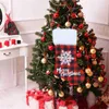 Decorazioni natalizie Calze natalizie Borse di Babbo Natale scaffali regalo Calzini natalizi Sacchetti di caramelle appesi Decorazioni per l'albero di Natale Decorazioni per la casa x1019