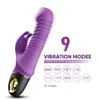 Vibromasseur lapin vibrateur automatique gode à poussée rotatif GSpot stimulateur de Clitoris jouets sexuels féminins pour femmes adultes 231018