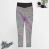 Active Pants Marble Leggings Colorful Liquid Push Up Yoga Retro Stretchy Women Graphic Fitness Sports Tights