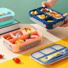 Bento Boxes Lunchbox – Bento-Typ, auslaufsicherer Lunchbehälter für Kinder, geeignet für Jungen und Mädchen, BPA-frei, mikrowellen- und spülmaschinenfest, 231013