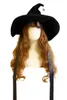 Halloween Speelgoed Halloween Feestjurk Decor Maskerade Bandage Boog Tovenaarshoed Vrouwen Gothic Lolita Kostuum Accessoires Retro Heksenhoeden 231019