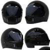 Triclicks Sport Moto Mx Atv Dirt Casque De Vélo Noir Brillant Street Kart Bandit Fl Casques De Protection Motocross Drop Deliver