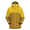 Arcterys Jacket Beta Ar Apparel Mens Outerwear Windproof and Waterproofwomens Cotton Coat Men's Rush Gore-tex Pro Hard Shell Ski Charge Oracle/daze/yellow Brown xl