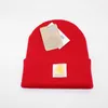 Knittad hattdesigner Skull Caps Classic Letter High Street Fashion Hats Par Casual Winter Outdoor Sports Warm Beanie