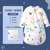 Sleeping Bags Baby Sleeping Bag Thin Cotton U-shaped Sleepsacks Four Seasons Quilted Anti-kick Pajamas Children Swaddle Sleep Sack 231017