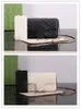 Designer Luxury Women Marmont Quilting Mini Chain 751526 With Wallet Shoulder Bag Leather Crossbody Bag