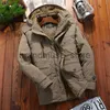 Men's Down Parkas Big Size Multi-pocket Men's Winter Jacket Fleece Linning Outdoor Parka Coat Hooded Windbreaker Military Thick Warm Outerwear J231019