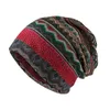 Bérets Automne Et Hiver Chaud Multi-usages Foulard Tête Imprimé Fleur Chapeau Couple Pile Hommes Femmes Chapeaux Gants Mitaines