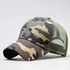 Ball Caps Mode Camouflage Honkbal Voor Mannen Tactische Hoed Patch Leger Gorras Zomer Mesh Casual Vizier Unisex Sport Snapback Cap