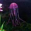 Aquários Artificial Vivid Jellyfish Silicone Fish Tank Decor Aquário Decoração Ornamento Material Inodoro Fish Tank Decoração 230819