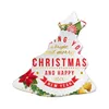 Decorações de Natal em branco sublimação ornamento cerâmico 3 polegadas Natal personalizado ornamentos artesanais para árvore casa jardim festi dh6jp