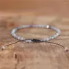 Strand Chic Diepty Natural Stone Natural Stone 4mm Labradorite perline bracciale Yoga Regolabili pietre preziose tibetane per donne dropship