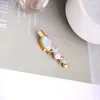 Pinces à cheveux en émail coloré, coquille de plage, étoile de mer, épingle à cheveux pour femmes, fait à la main, charmant cadeau de Date, accessoire bijoux, nouvel arrivage