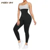 Leg Shaper Femmes Faja Legging Taille Formateur Corset Shapers 2 en 1 Abdominale Haute Compression Ventre Contrôle Yoga Pantalon Leggings Shapewear 231018