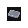 Storage Boxes Bins Rectangar Plastic Box High Quality Transparent Playing Cards Pp Packing Case Sea Eea986-1 Drop Delivery Home Gar Dhheh