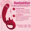 Vibrateurs Léchage clitoridien Vibromasseur point G Gode réaliste Stimulateur de clitoris pour femmes avec 10 modes de vibration rechargeables 231018