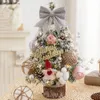 Weihnachtsdekorationen, 45 cm, Mini-Weihnachtsbaumschmuck, Heim-Desktop, kleiner Baumschmuck, Jahr, Navidad, Geschenke, Weihnachtsfest, Partyzubehör 231019